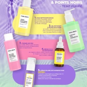 ROUTINE MARUDERM ANTI-IMPERFECTIONS & POINTS NOIRS – TEINT PURIFIÉ & PEAU PARFAITE