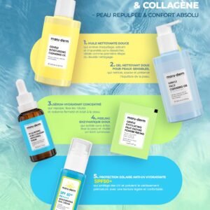 ROUTINE MARUDERM HYDRATATION & COLLAGÈNE – PEAU REPULPÉE & CONFORT ABSOLU